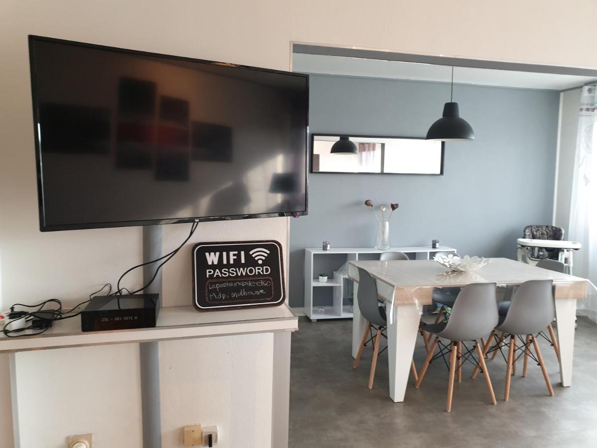 Mulhouse,Grand Appart Cosy&Lumineux, 78M2 , Pour 5 Personnes Exterior foto